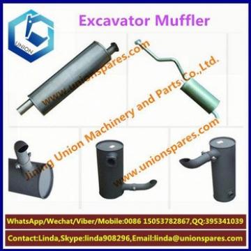 Factory price PC300-6 Exhaust muffler Excavator muffler Construction Machinery Parts Silencer