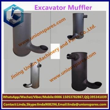 Factory price S200 Exhaust muffler Excavator muffler Construction Machinery Parts Silencer