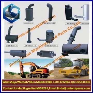 Factory price HD250-7 Exhaust muffler Excavator muffler Construction Machinery Parts Silencer