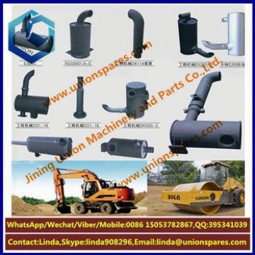 Factory price E320 Exhaust muffler Excavator muffler Construction Machinery Parts Silencer