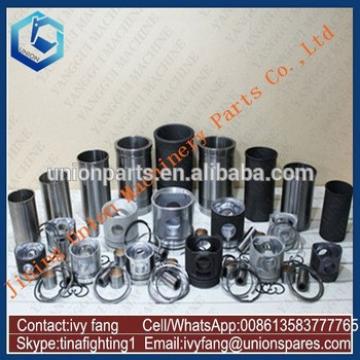 4BD1 Engine Cylinder Liner Kit Piston Piston Ring for Hitachi Excavator EX90