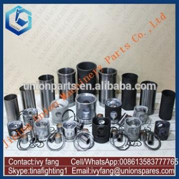 4BG1TC Engine Cylinder Liner Kit Piston Piston Ring for Hitachi Excavator ZAX120 ZX120