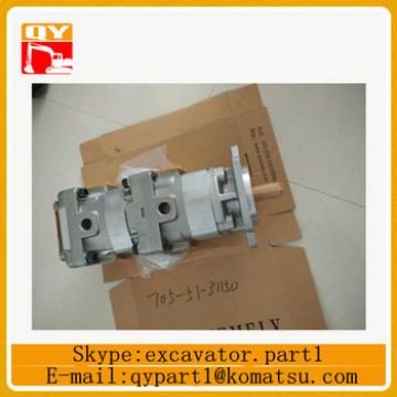 loader pare parts WA380-3 hydraulic gear pump 705-55-34180 for sale