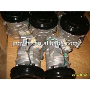 excavator PC200-7 air conditioner compressor 20Y-979-6121, excavator cooling system