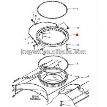 excavator swing circle ass&#39;y /Excavator rotary support PC200C