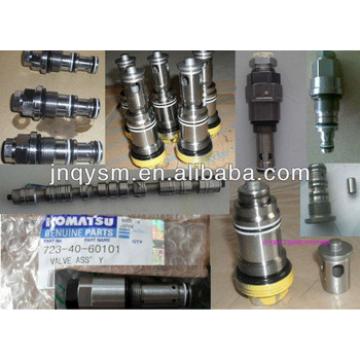 Excavator main pressure relief valve for pc120-6 safety valves