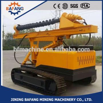 BF-1000 Small removable tracked full hydraulic photovoltaic pile-driver