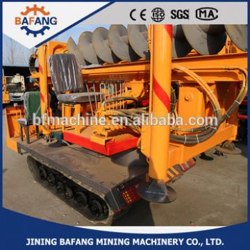 Crawler pile driver/tree planter manufacturer price on sale