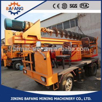 high efficiency good quality pile driving tree planter machine