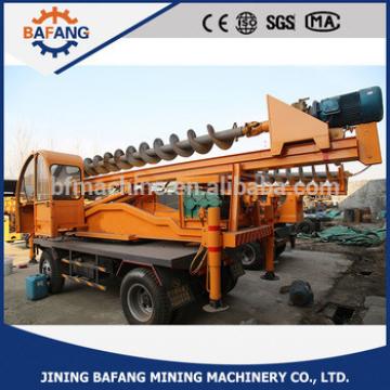 Quality warranty new product of hydraulic tree planter pile driver machine