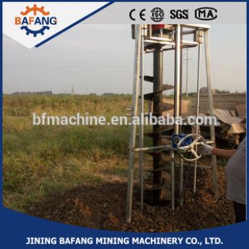 13HP Big power gasoline tree planting machine/gasoline ground auger /gasoline earth auger