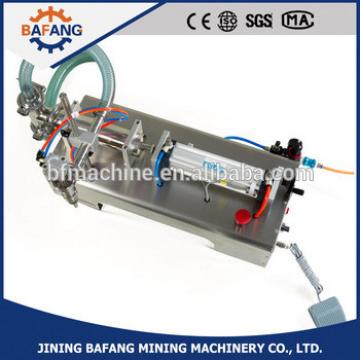 2017 Single head liquid horizontal type pneumatic filling machine