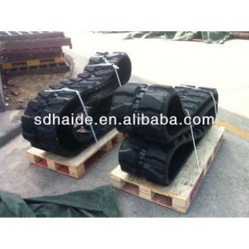 Kobelco rubber tracks,rubber crawler for excavator/ snow blower/trucks/harvester