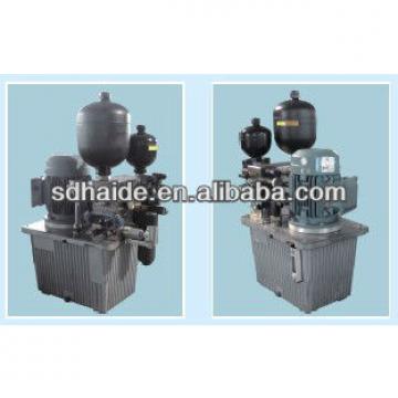 Wind power loader hydraulic system, hydraulic clamping system, forklift hydraulic system