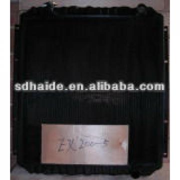 EX200-5 radiator, aluminum oil cooler for nissan