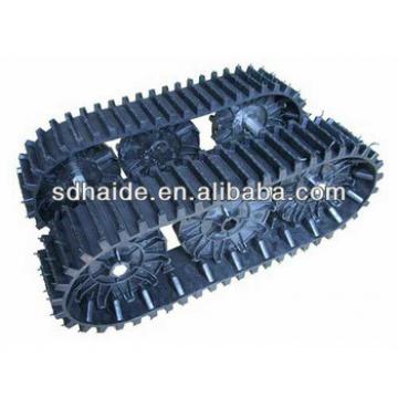 rubber link chain,rubber track,kobelco,kubato,volvo,doosan,daewoo,PC30,PC35,PC40,PC45,PC50,PC55,PC60,PC75UU