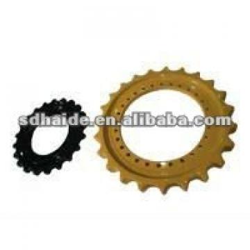 Sprocket for bulldozer and excavator