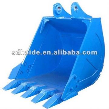 Hot selling !! hydraulic excavator digging bucket and bucket teeth and cut siders