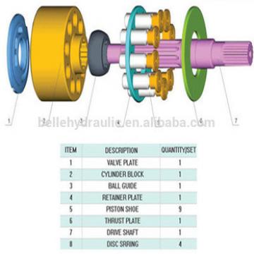 Daikin PVD21 Hydraulic pump spare parts