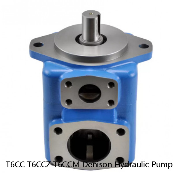 T6CC T6CCZ T6CCM Denison Hydraulic Pump Manual , Vane Type Hydraulic Pump