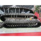 small robot track,rubber track for ,rubber link chains